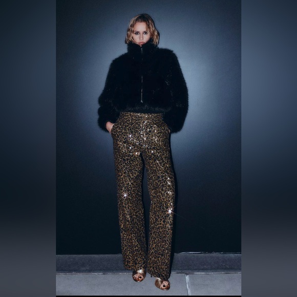 Zara sequin pants - Picture 2 of 7